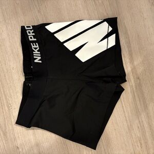 Nike Pro Black Athletic Shorts
